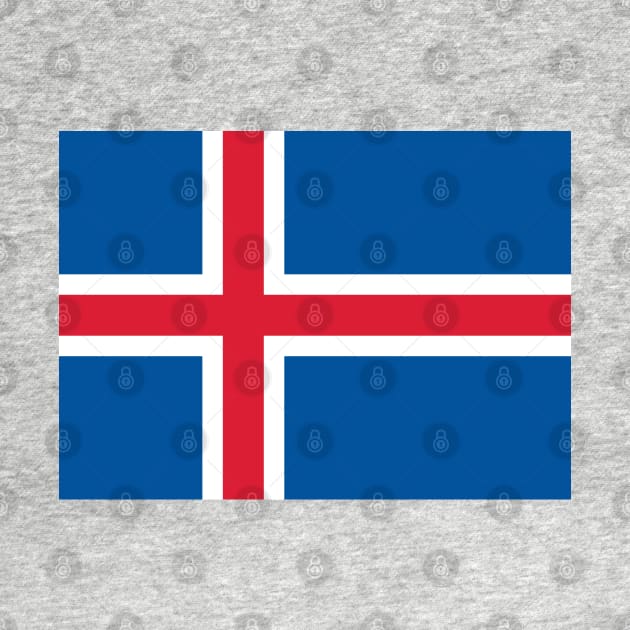 Flag of Iceland by brigadeiro